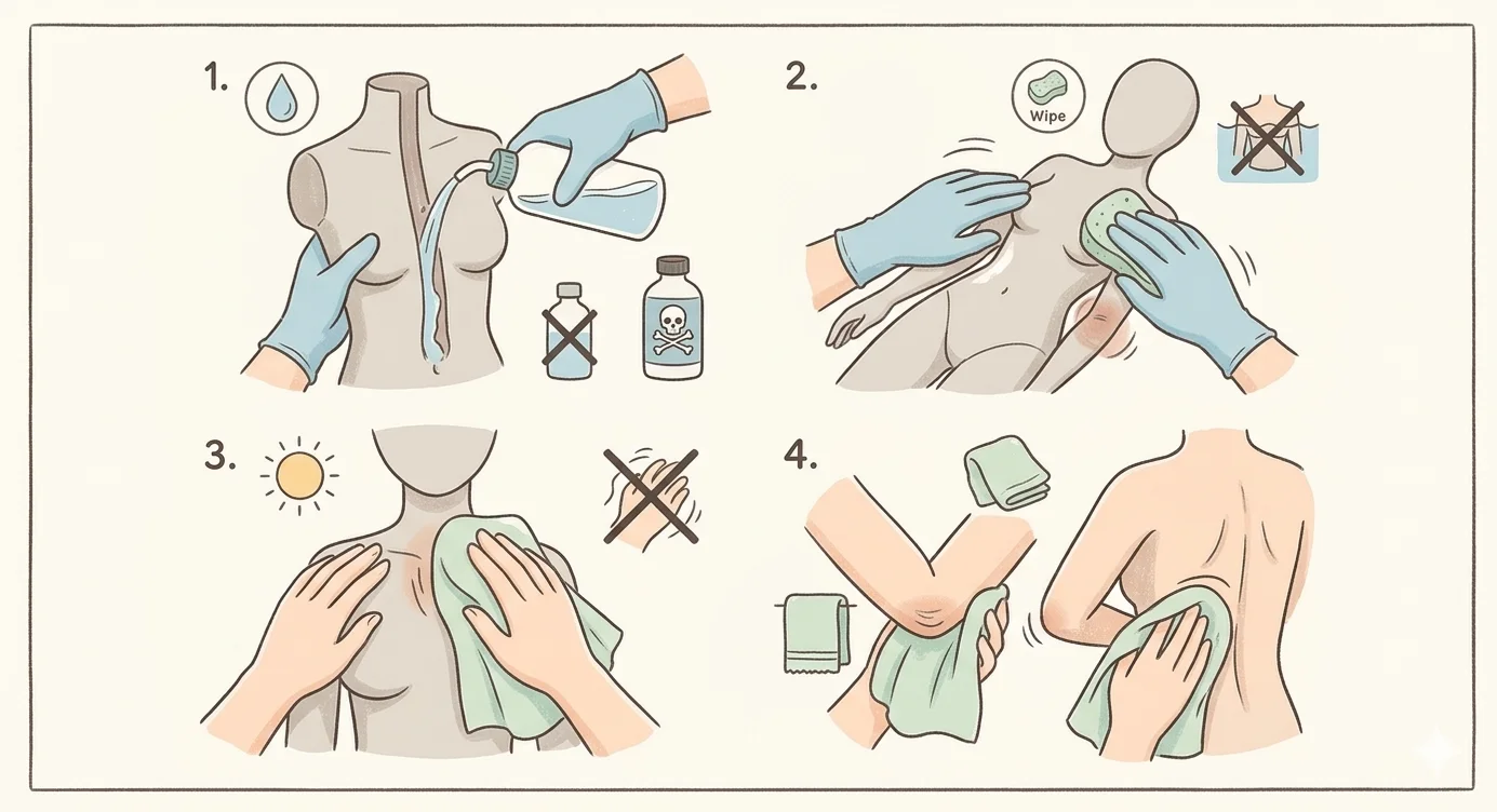 Care sex doll Basic Cleaning Routine After Each Use