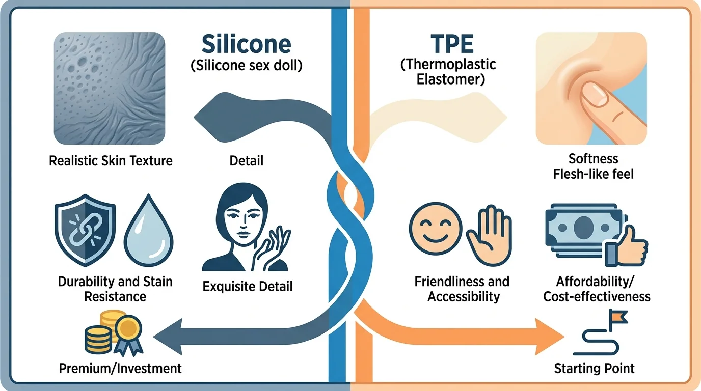 2. Material Selection Silicone vs. TPE