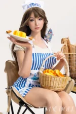 Asian Doll Mengjie 163cm D-Cup Full Silicone Sex Doll
