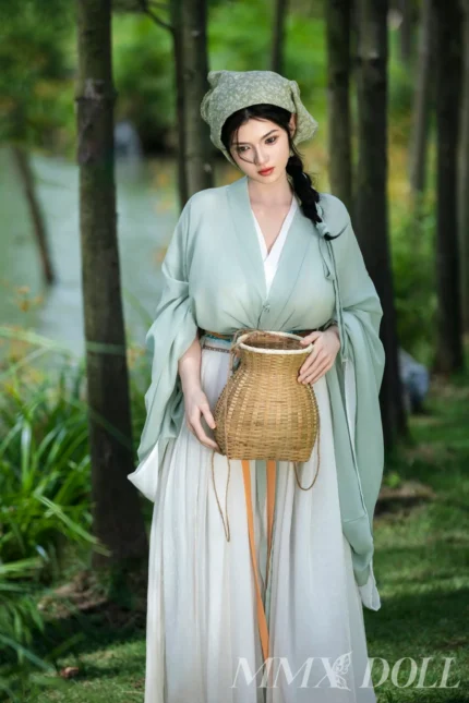 Realistic Asian Sex Doll_ 155cm F-Cup Jiami Full Silicone